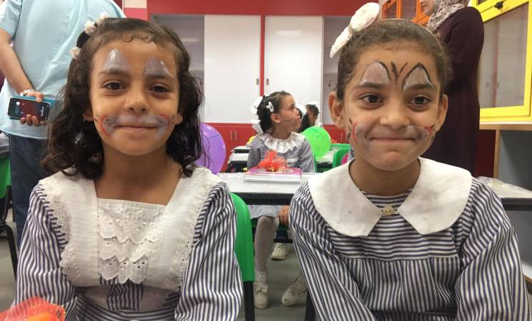 La vuelta al cole en Gaza, una celebración anual