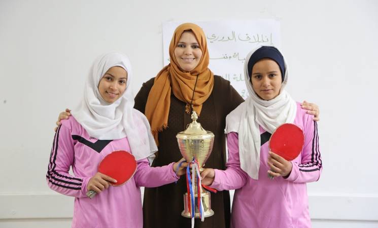 Cuando el deporte ilumina el futuro de las mujeres en Gaza